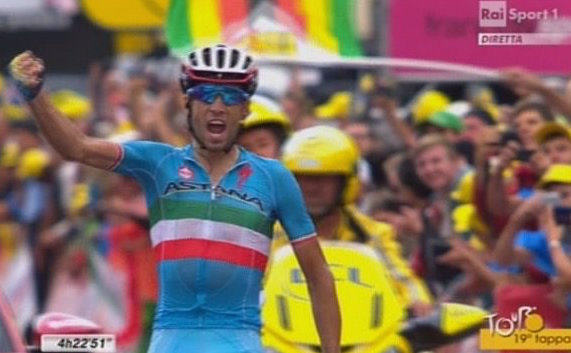 Ascolti Tv: CineSky 2,1% in prime time, Eurosport e Rai Sport 1 volano insieme a Nibali al Tour de France
