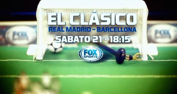 Real Madrid-Barcellona: il “Clasico” su Fox Sports