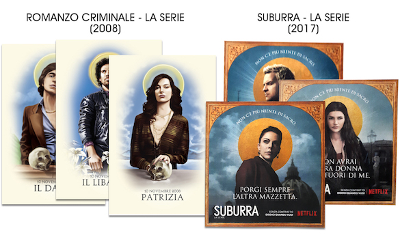 Perché Suburra (Netflix) ha copiato la campagna di Romanzo Criminale (Sky)?