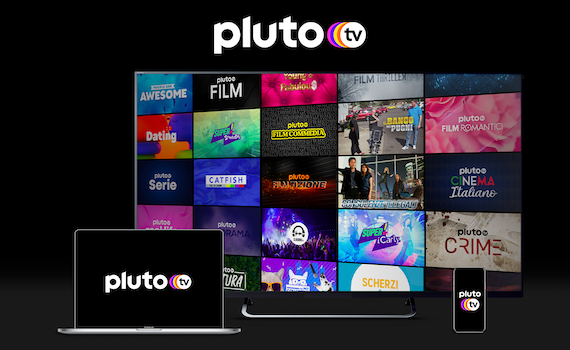 Da domani Pluto Tv on line: top secret le stime e i dati