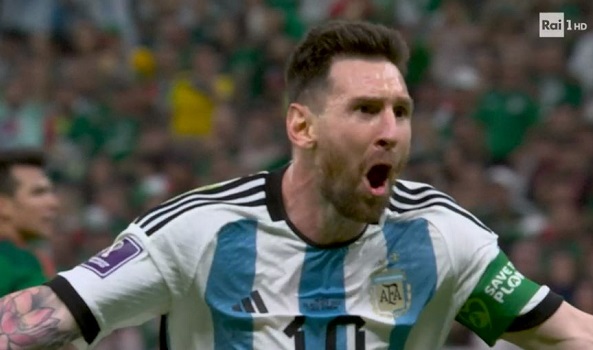 Ascolti tv 13 dicembre 2022: in 10 milioni per la vittoria dell’Argentina di Messi sulla Croazia