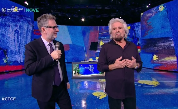 Pier Luigi Celli promuove Beppe Grillo in Tv