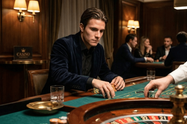 Nicolò Fagioli gioca al casinò