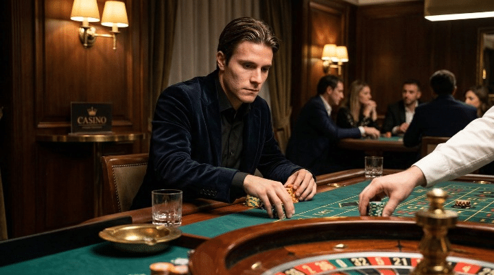 Nicolò Fagioli gioca al casinò