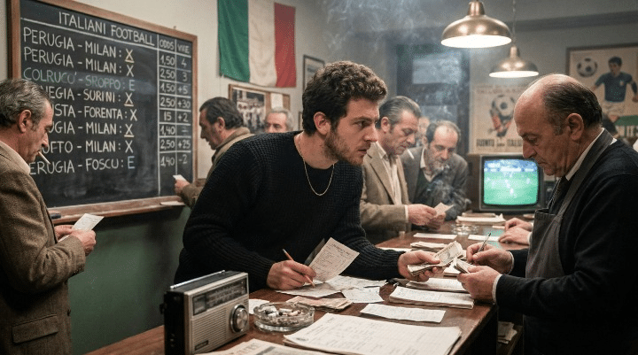 Paolo Rossi scommette in ricevitoria