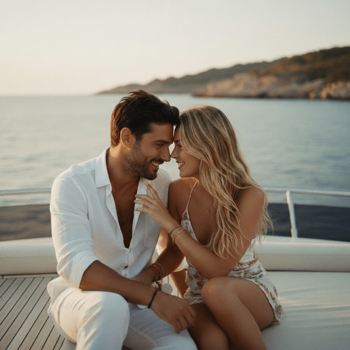 Stefano De Martino e Caroline Tronelli