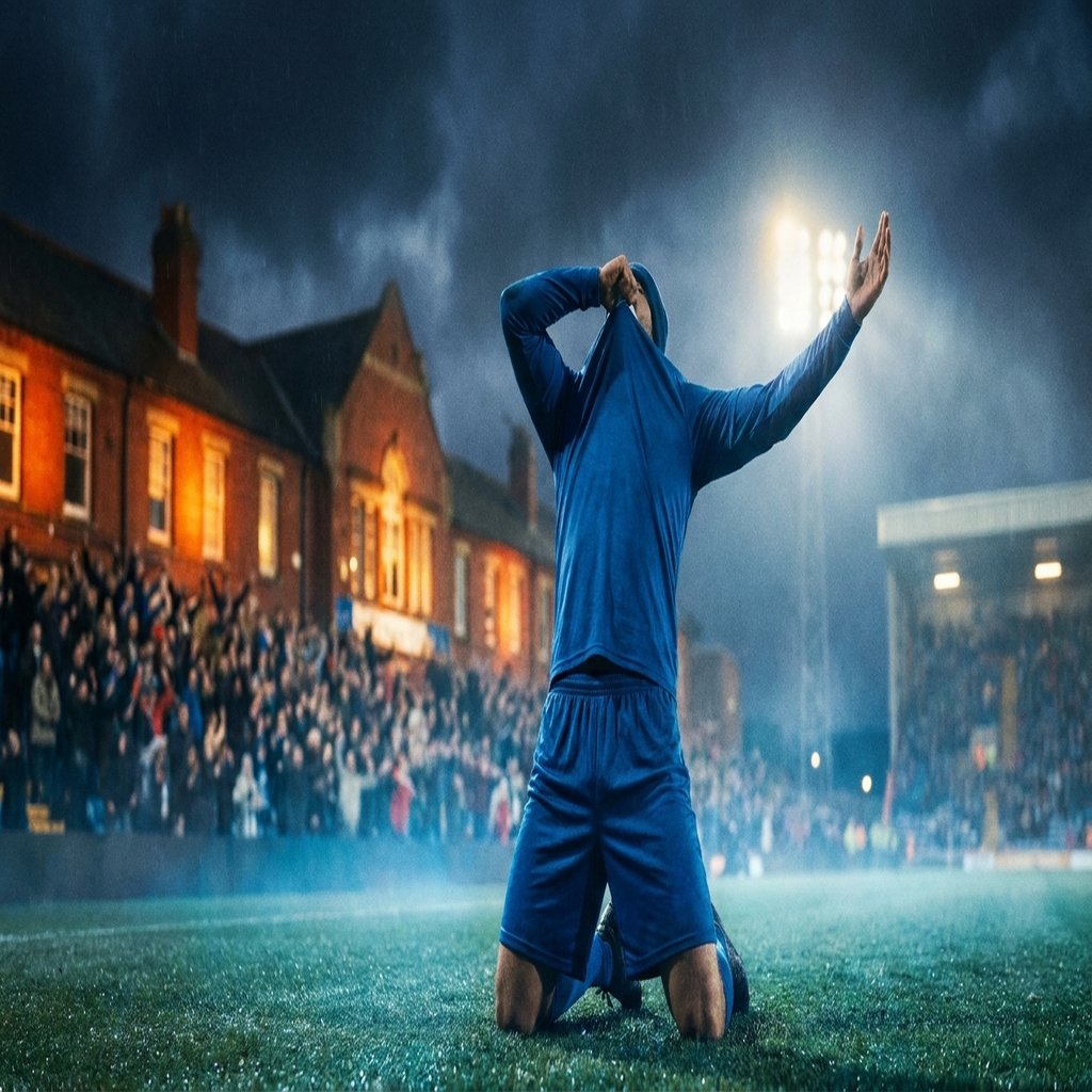 Premier League streaming gratis con VPN - striker in blu