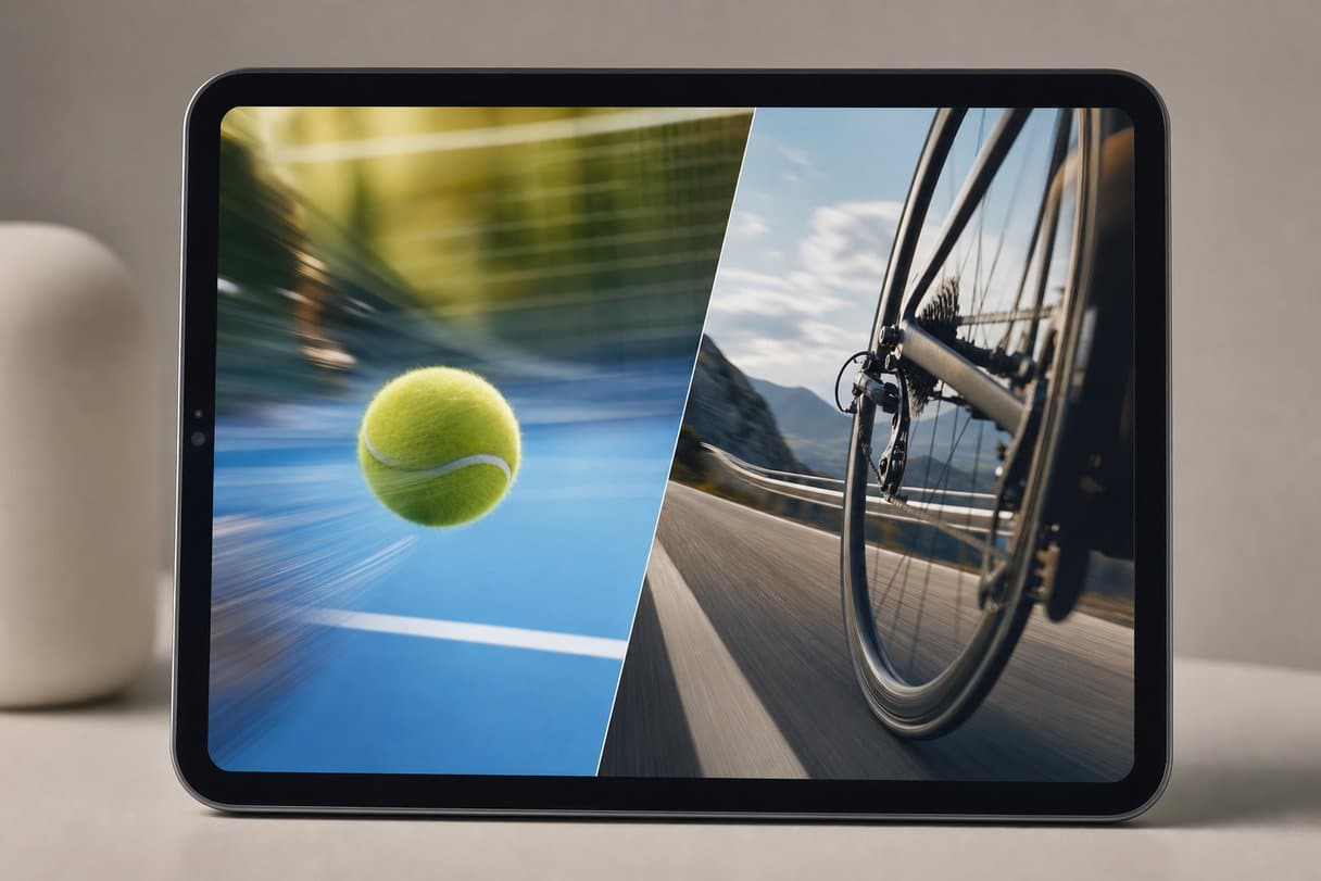Dove vedere Eurosport - tablet con tennis e ciclismo in streaming